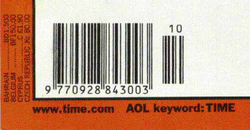 Barcode from times magazine